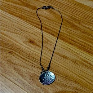 Silpada hammered sterling silver necklace